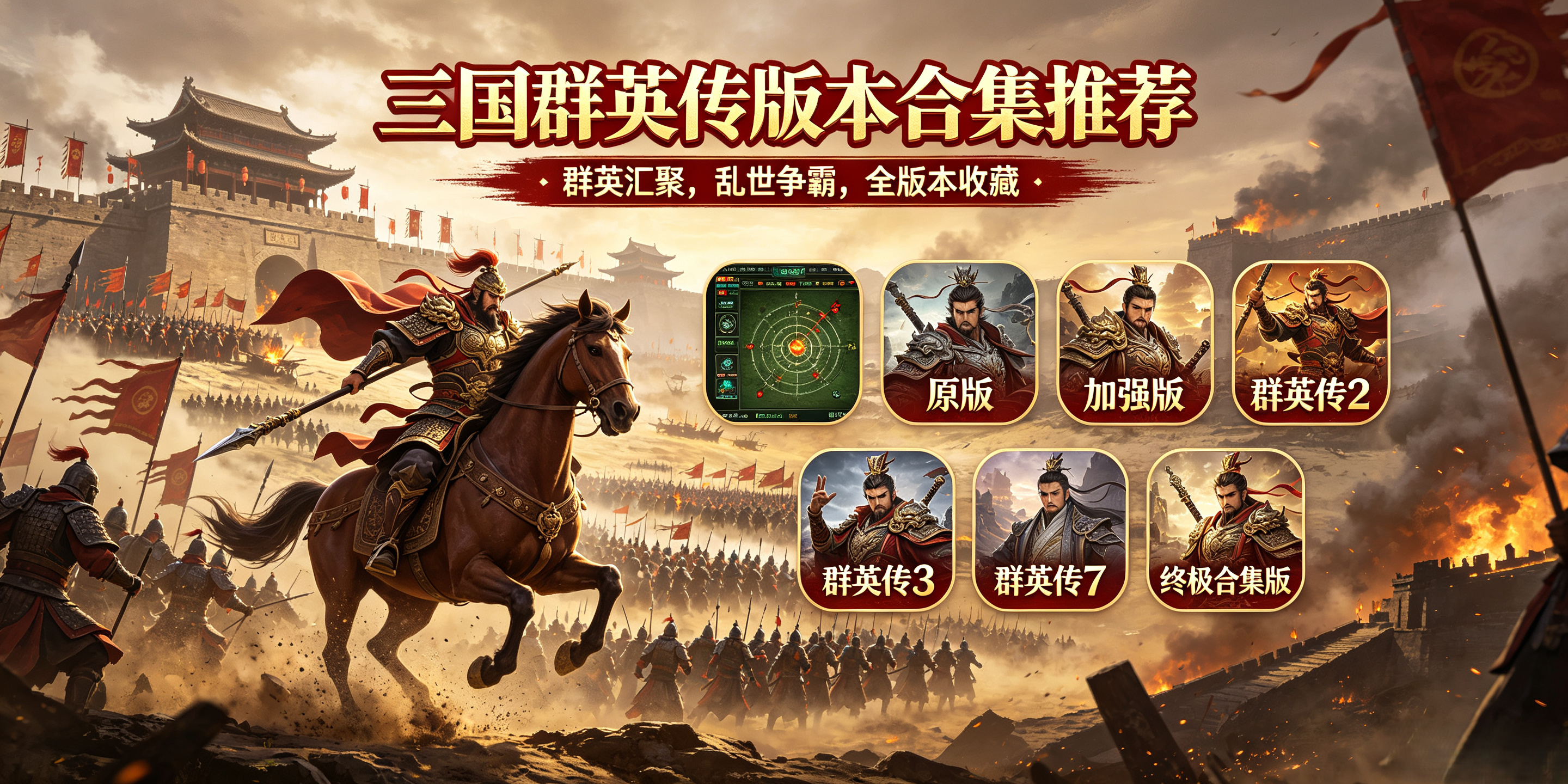 三国群英传游戏单机版本合集