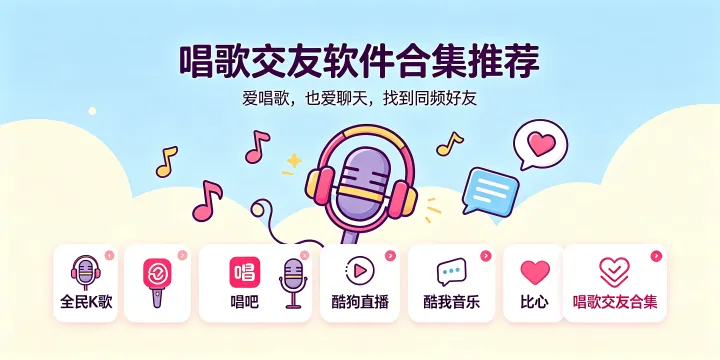 唱歌交友软件合集推荐