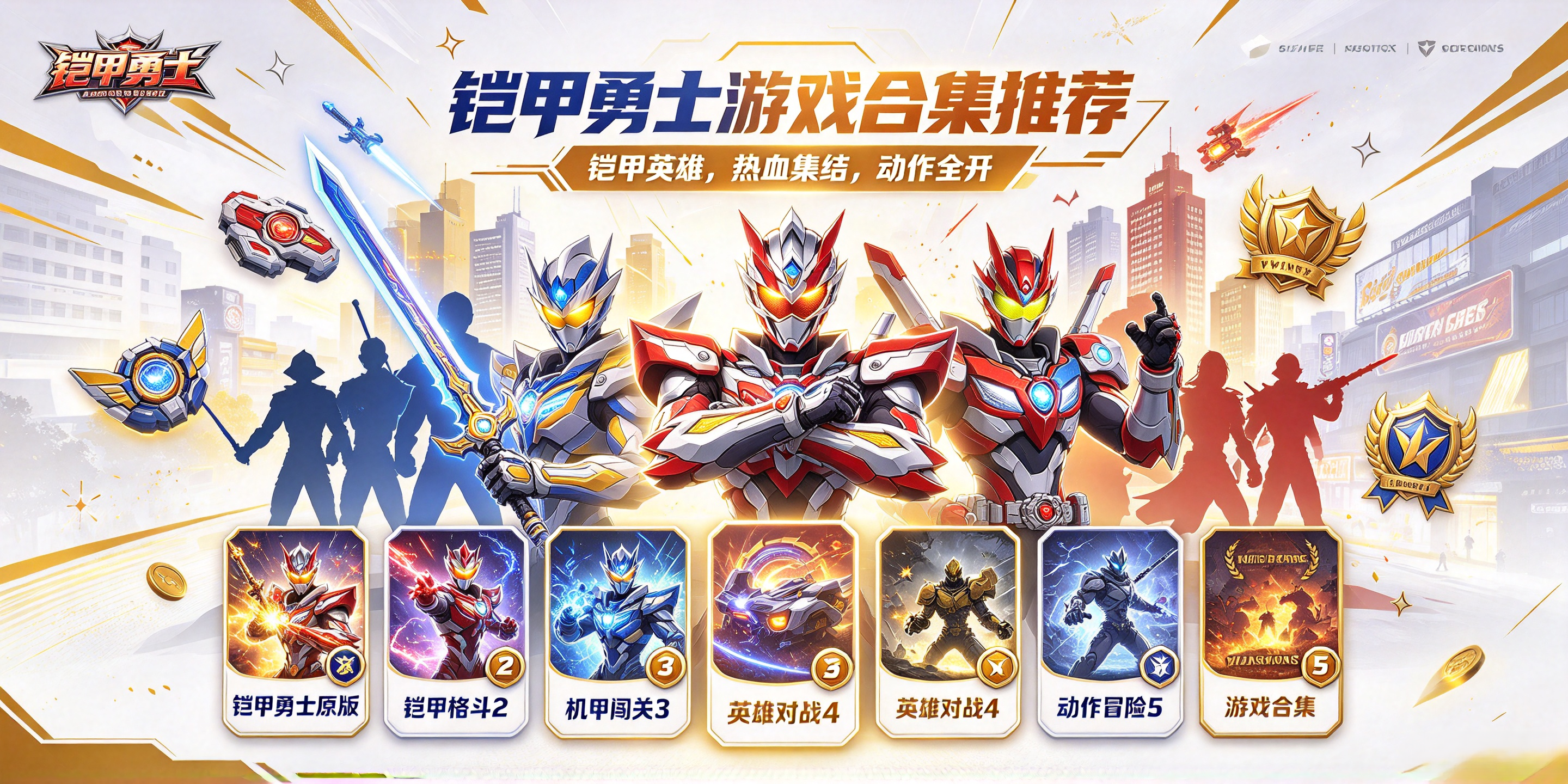铠甲勇士游戏合集推荐