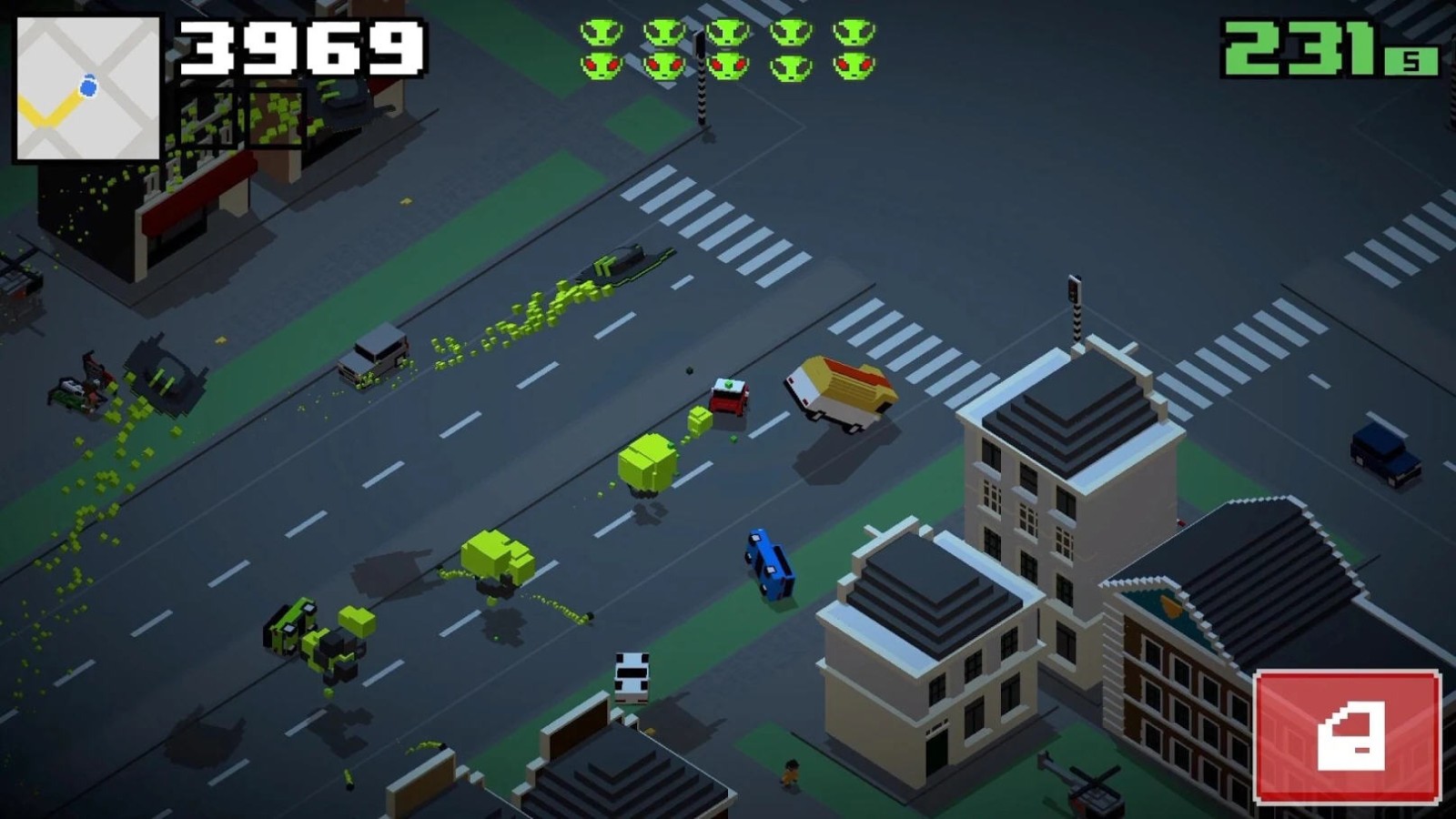 像素公路狂飙2截图1