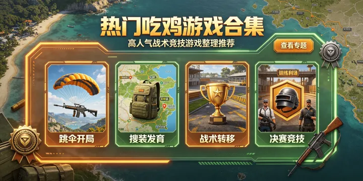 热门吃鸡游戏合集