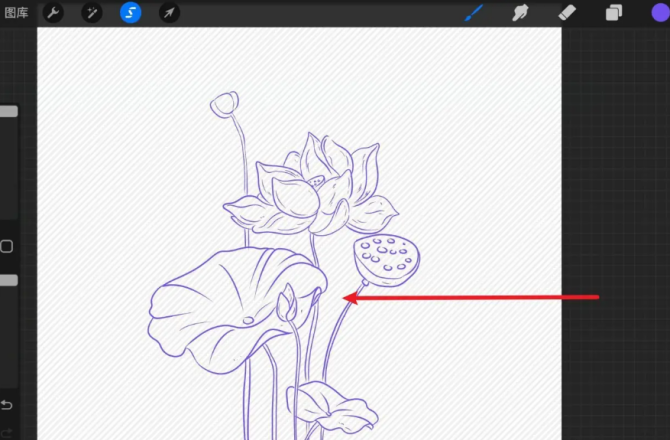 Procreate绘画软件怎么提取线稿