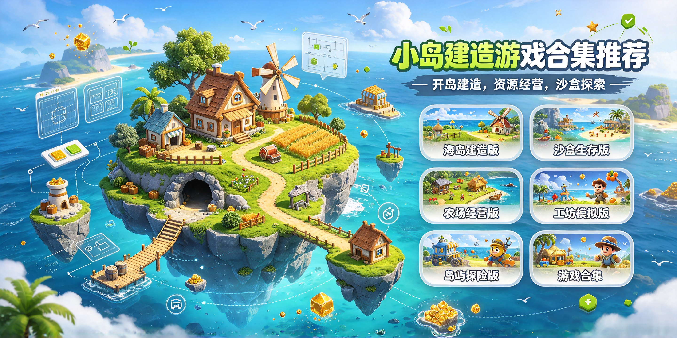 小岛建造游戏合集推荐
