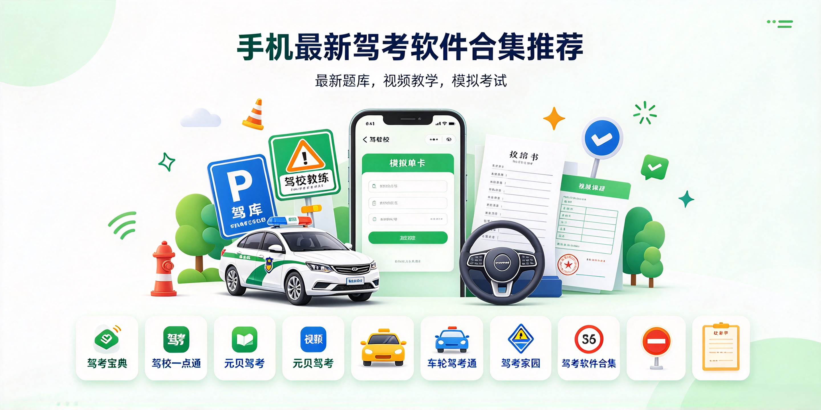 手机最新驾考软件合集推荐