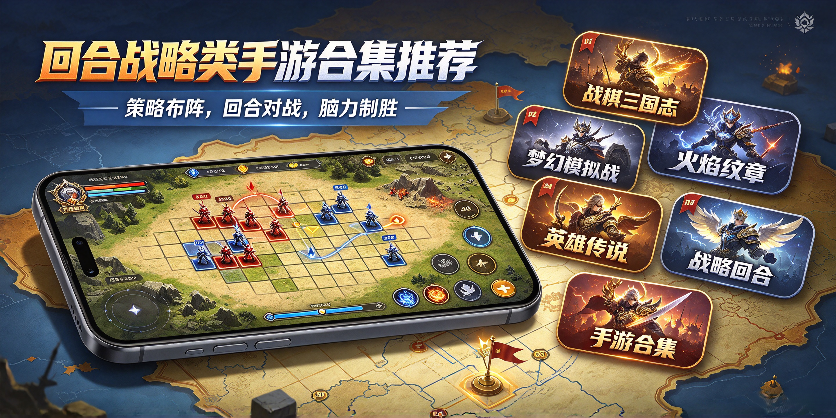 回合战略类手游大全